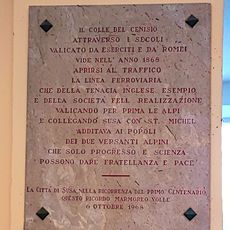 Commemorative plaque