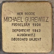 Stolperstein en memoria de Michael Gurewitz