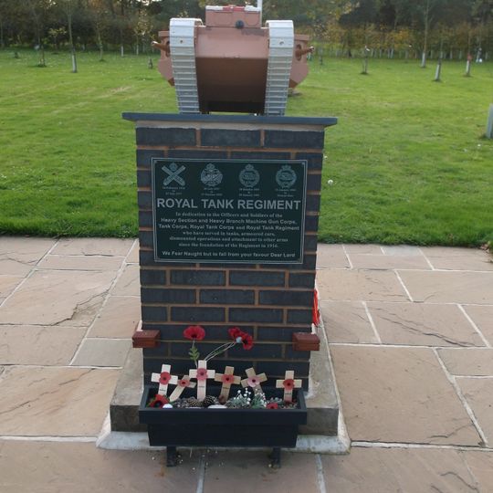 National Memorial Arboretum, Royal Tank Regiment Memorial