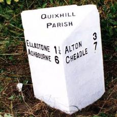 Milepost Approximately 50 Yards South West Of Prestwood Lane