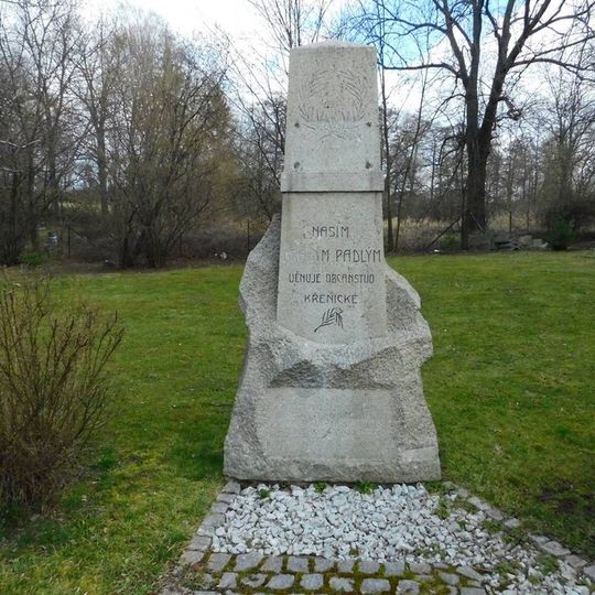 Pomník padlým v Křenicích