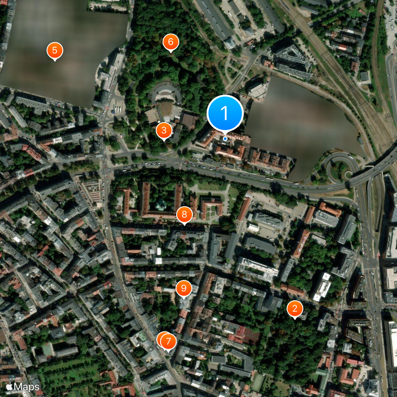 Montelupich Prison Map