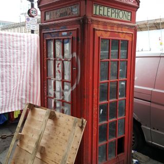 K2 Telephone Kiosk Opposite London Hospital