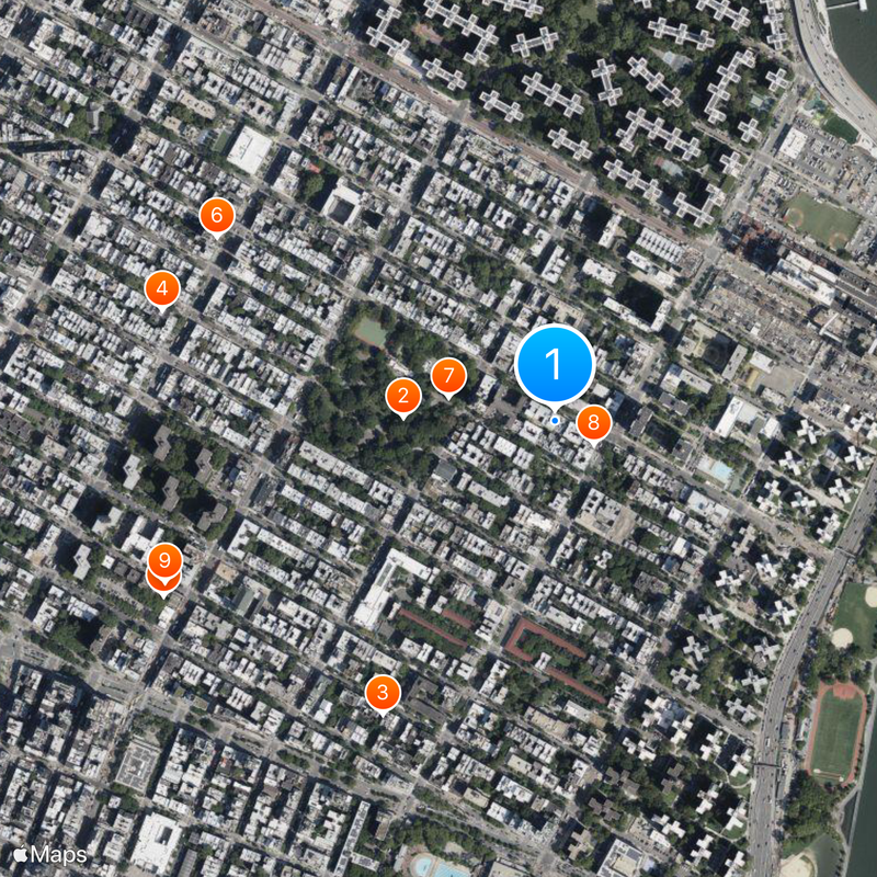 Alphabet City Mappa