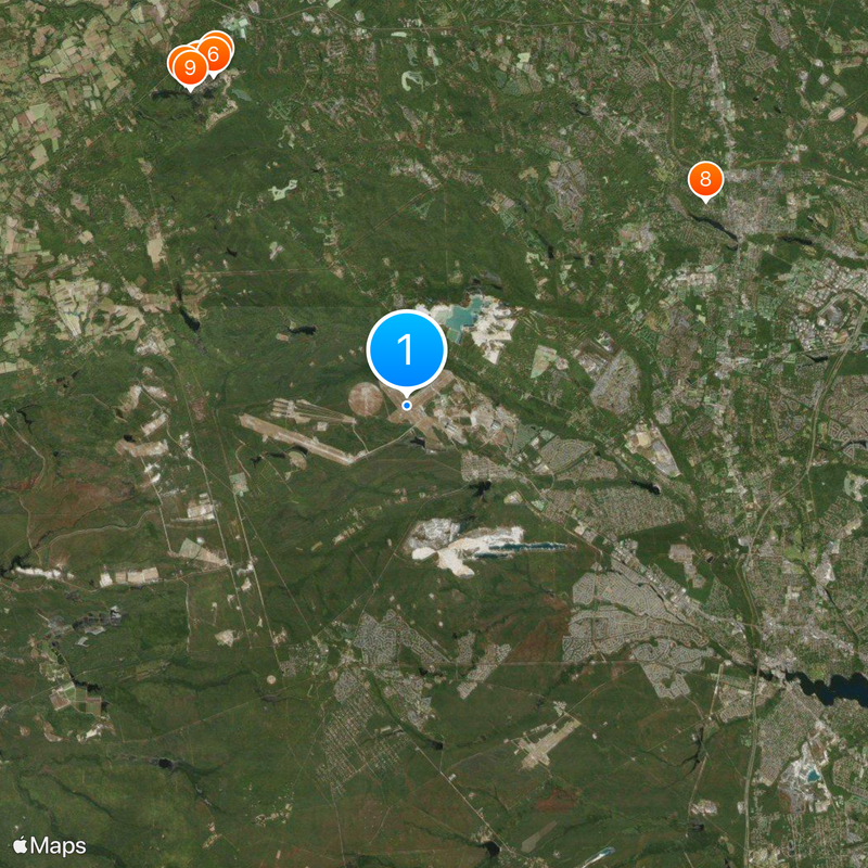 Naval Air Engineering Station Lakehurst Map