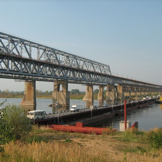 Нижегородский понтонный мост