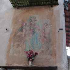 Work of art, Catholic church building, mural