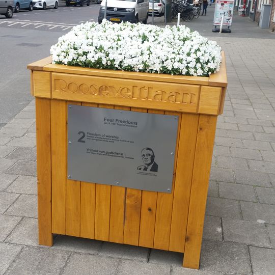 Four Freedoms-bloembakken