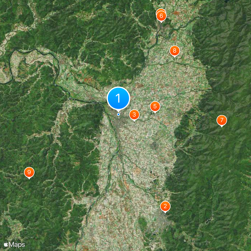 Ōmagari Station Mapa