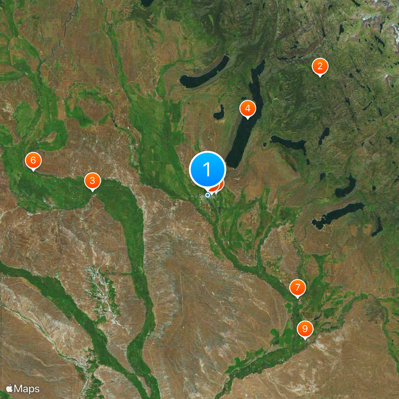 Pinedale Map