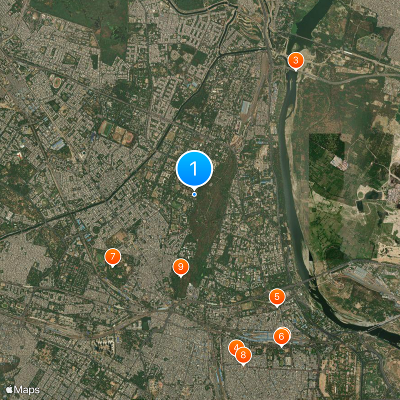 St. Stephen's College Map