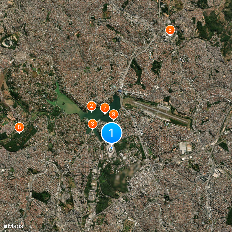 Estádio Mineirão Mapa