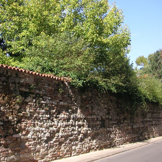 Mura in Contrà Motton San Lorenzo