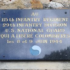 Commemorative plaque