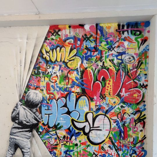 Wandmalerei, Kunstwerk