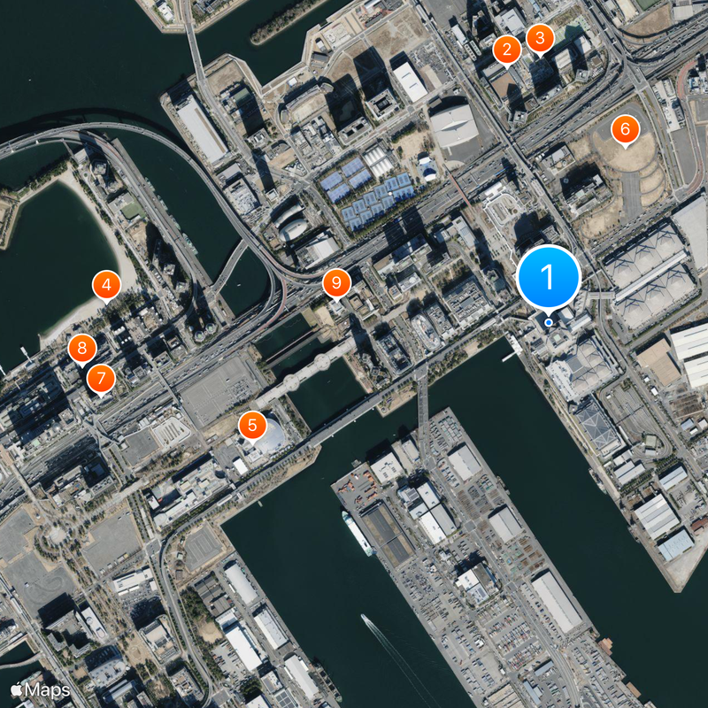 Tokyo Big Sight Map