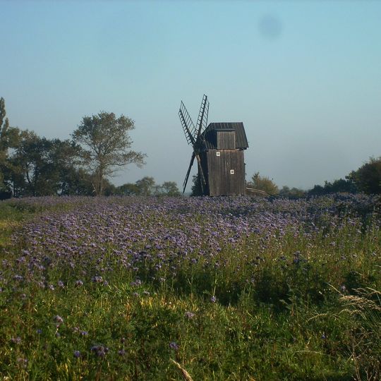 Wind mill in Fuchshain