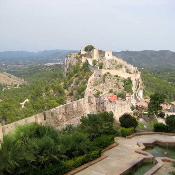 Slottet i Xàtiva