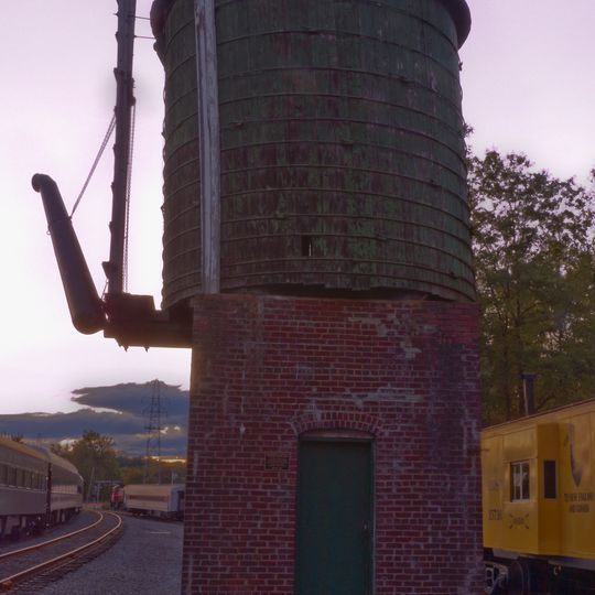 Morristown and Erie Railroad Whippany Water Tank