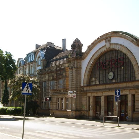 Old train station in Katowice