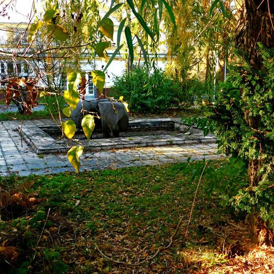 Fontána v objektu přečerpávací stanice Bruska ve Střešovicích