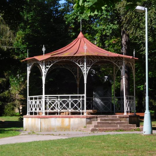 Gazebo in Tyršovy sady