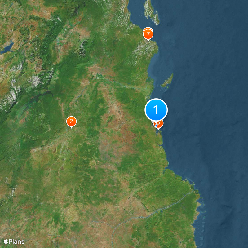 Kilwa Kisiwani Karte