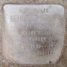 Stolperstein dedicated to Reinhold Meyer