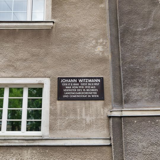 Gedenktafel Johann Witzmann
