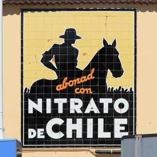 Advertisement of Nitrato de Chile