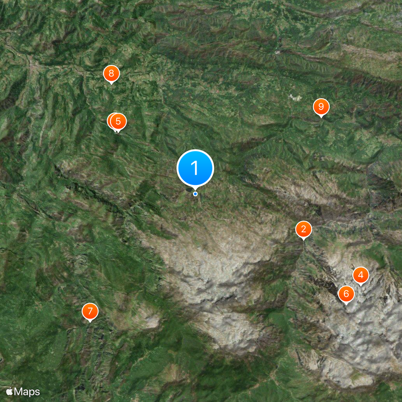 Lagos de Covadonga Mapa