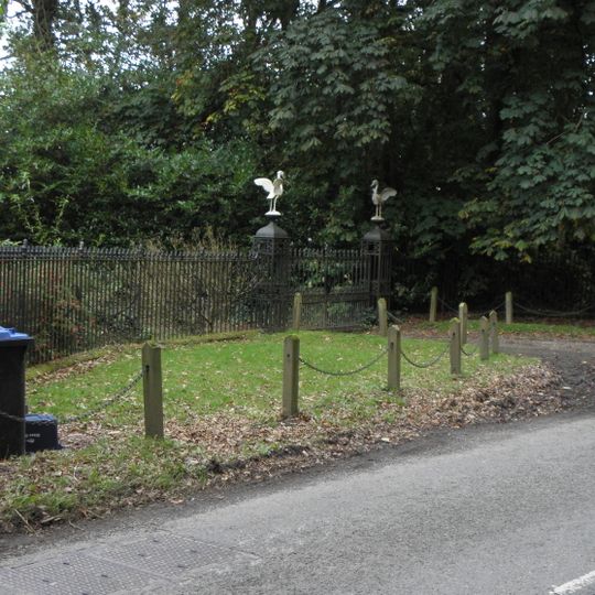 Railings, Gates And Gatepiers 5 Metres South West Of Woolley Lodge