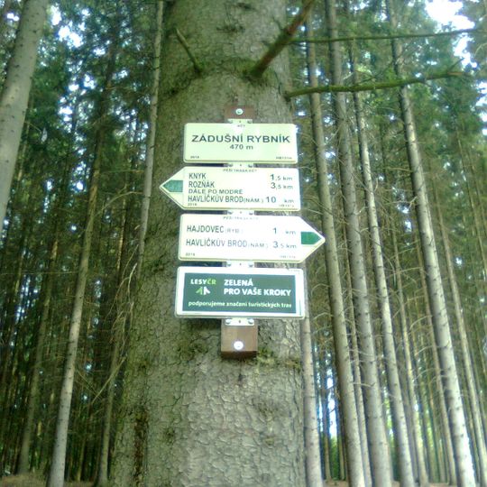 Rozcestník Zádušní rybník