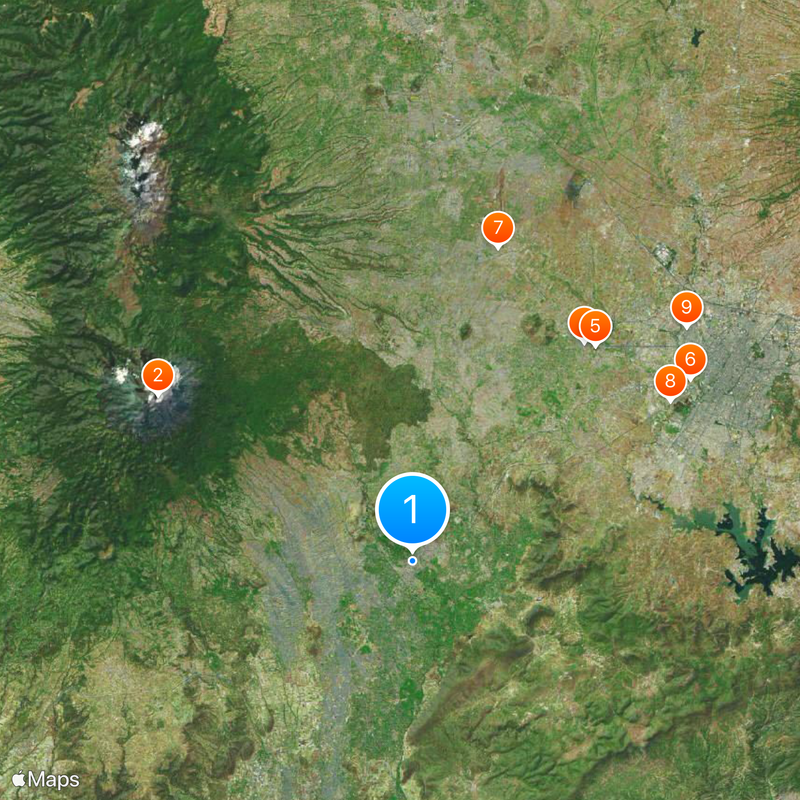 Atlixco Map