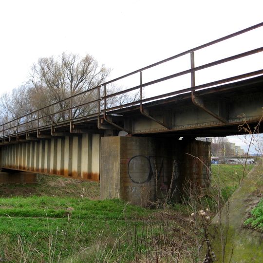 Železniční most chrlické tratě přes Svitavu