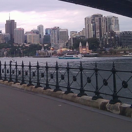 Sydney Cove railings