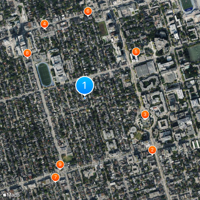 Harbord Village Map