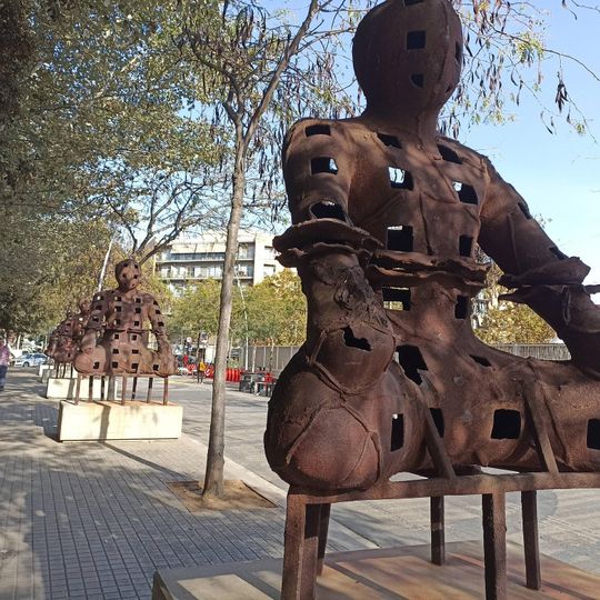 Work of art, sculpture