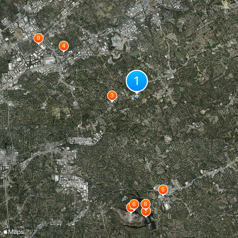 Lilburn Map