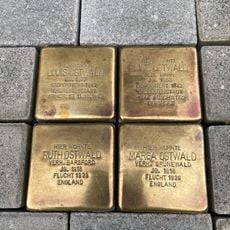 Stolperstein dedicated to Ruth Ostwald
