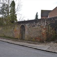 Garden Wall Between Number 14A And The Paddock, Returning West, And Then South As Garden Wall Of Gallows Close And Sycamore