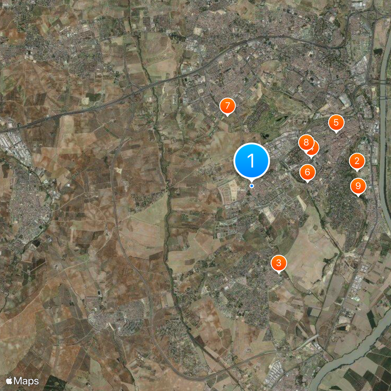 Mairena del Aljarafe Map