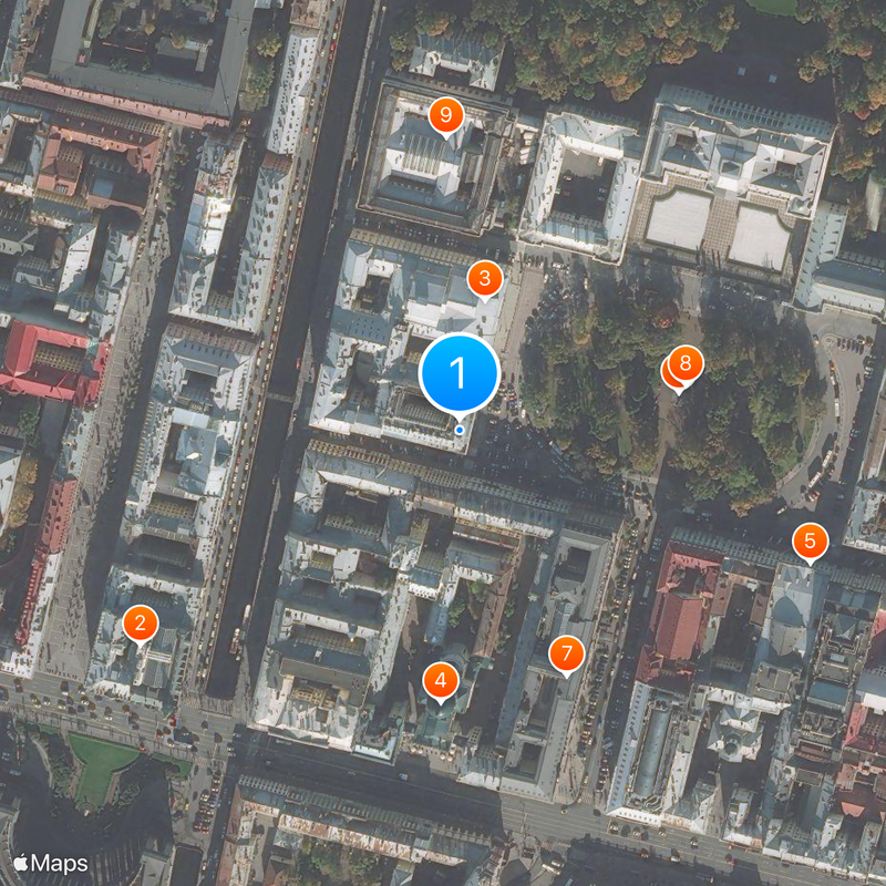 Stray Dog Café Map