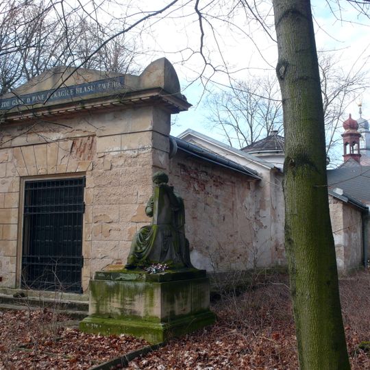 Kinsky's funeral chapel in Budenice