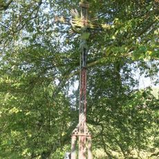 Kříž u silnice západně od Levína