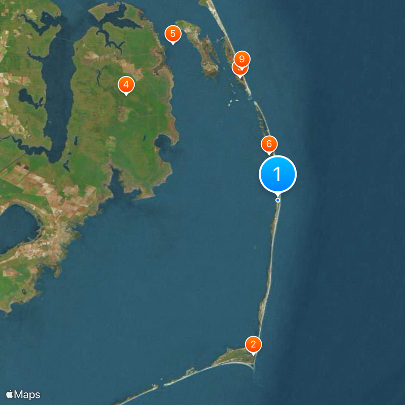 Outer Banks Map