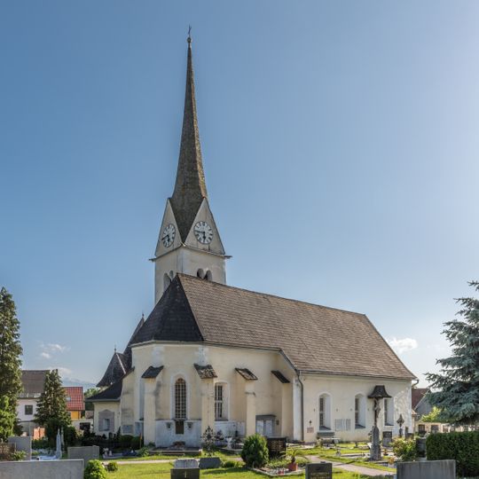 Kath. Pfarrkirche hl. Georg und Friedhof
