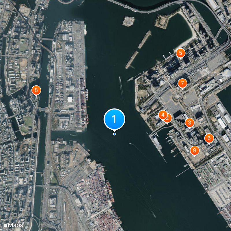 Tokyo Port Tunnel Map