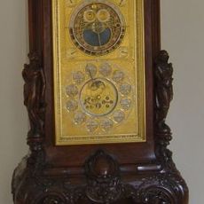 Ĉambra astronomia horloĝo de Jan Mašek