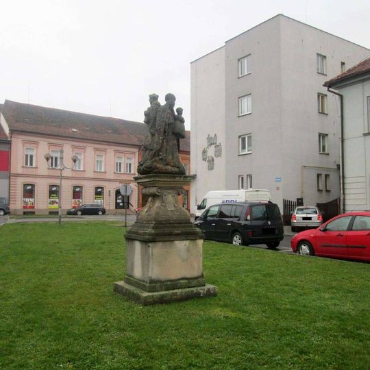 Sousoší Jana Nepomuckého a Panny Marie ve Stodu